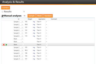Step 1: Logging the sample into the ELEMENTS software