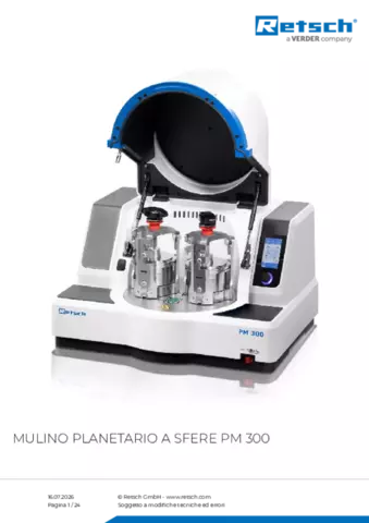 Scheda tecnica del prodotto PM 300