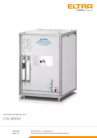 Fiche produit CW-800M