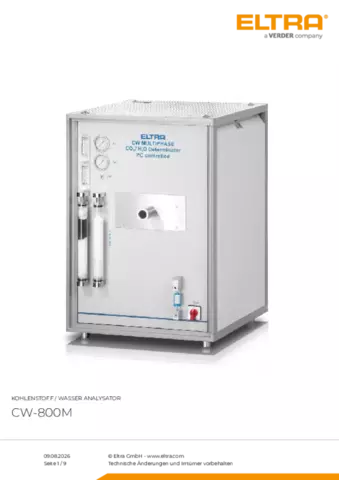Produktdatenblatt CW-800M