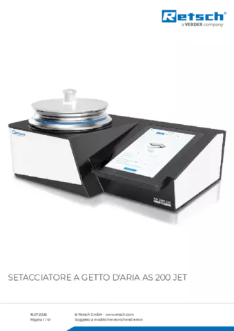 Scheda tecnica del prodotto AS 200 jet pro, AS 200 jet pharma
