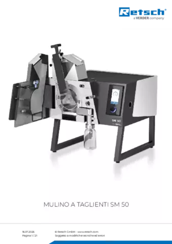 Scheda tecnica del prodotto SM 50