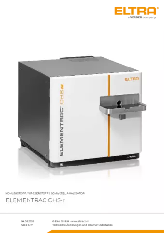 Produktdatenblatt CHS-r