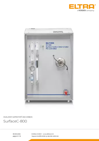 Fișă de produs SufaceC-800