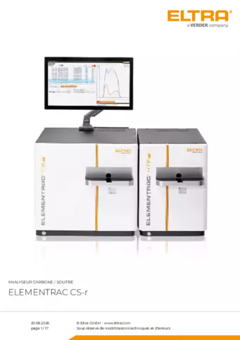 Fiche produit CS-r
